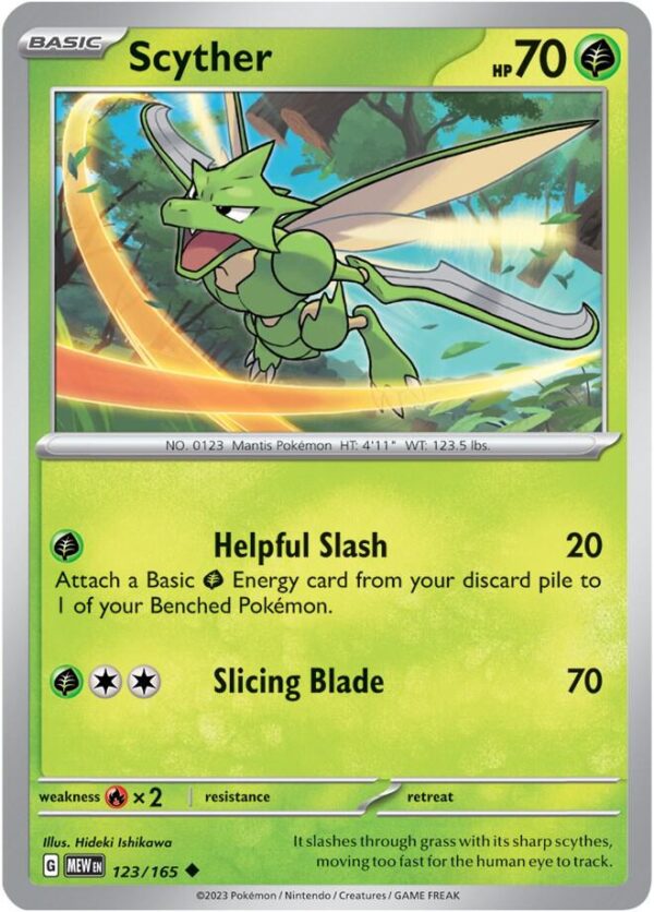 Scyther - 123/165