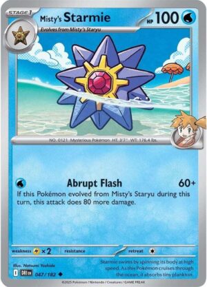 Misty's Starmie - 047/182
