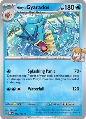 Misty's Gyarados - 049/182
