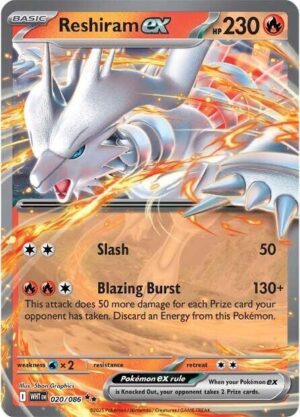 Reshiram EX - 020/086